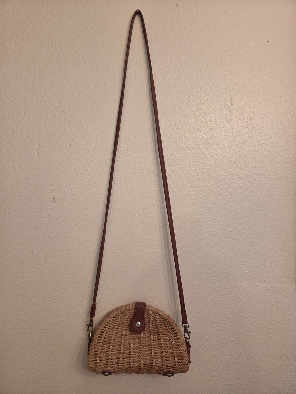 Woven Crossbody Bag